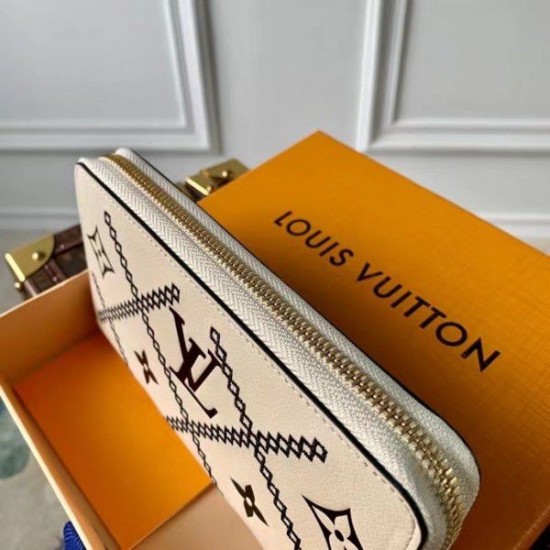 Fake Louis Vuitton Zippy Wallet Monogram Empreinte Leather M81141 Replica