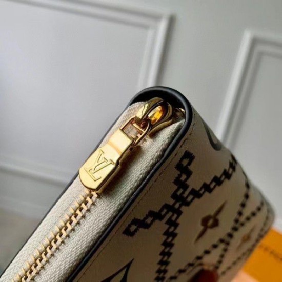 Fake Louis Vuitton Zippy Wallet Monogram Empreinte Leather M81141 Replica
