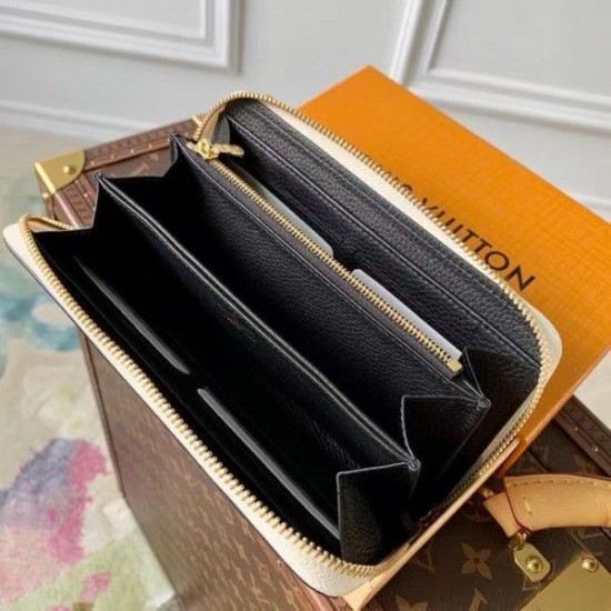 Fake Louis Vuitton Zippy Wallet Monogram Empreinte Leather M81141 Replica