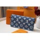 Replica Louis Vuitton Sarah Wallet Monogram Denim M81183