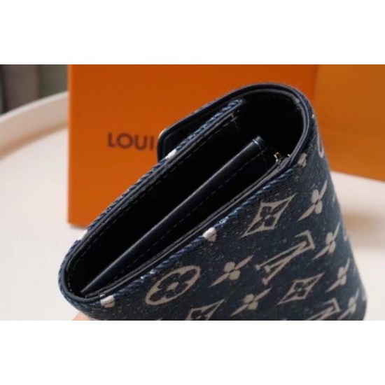 Replica Louis Vuitton Sarah Wallet Monogram Denim M81183
