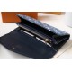 Replica Louis Vuitton Sarah Wallet Monogram Denim M81183