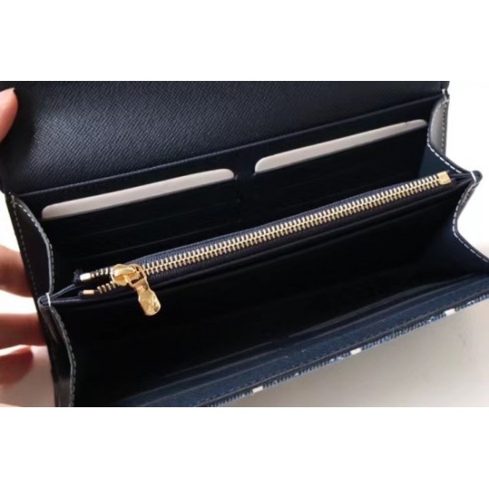 Replica Louis Vuitton Sarah Wallet Monogram Denim M81183