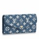Replica Louis Vuitton Sarah Wallet Monogram Denim M81183