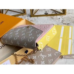 Replica Louis Vuitton Felicie Pochette Multicolour Monogram Empreinte M81359