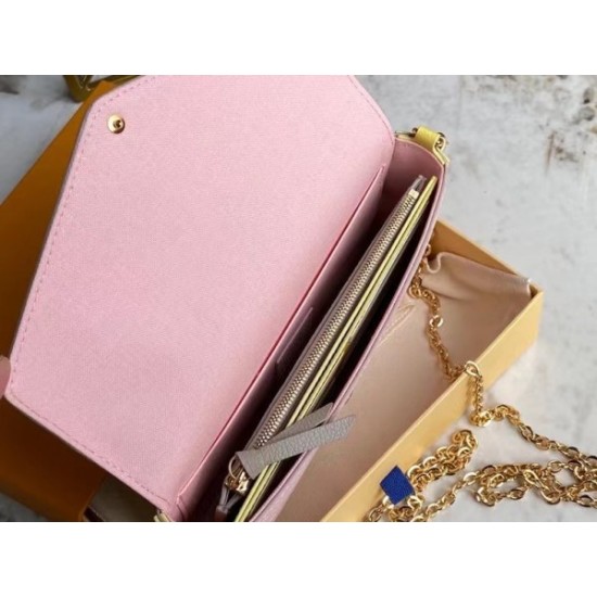 Replica Louis Vuitton Felicie Pochette Multicolour Monogram Empreinte M81359