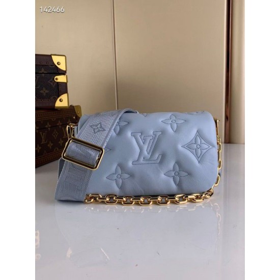 Fake Louis Vuitton Wallet on Strap Bubblegram M81399 Replica