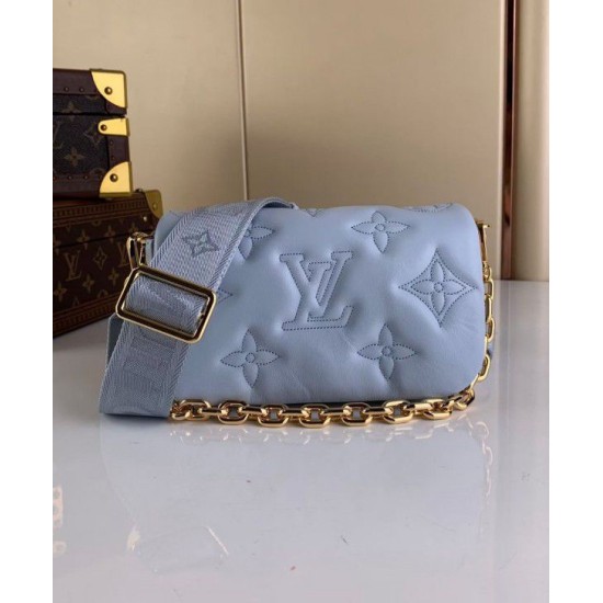 Fake Louis Vuitton Wallet on Strap Bubblegram M81399 Replica