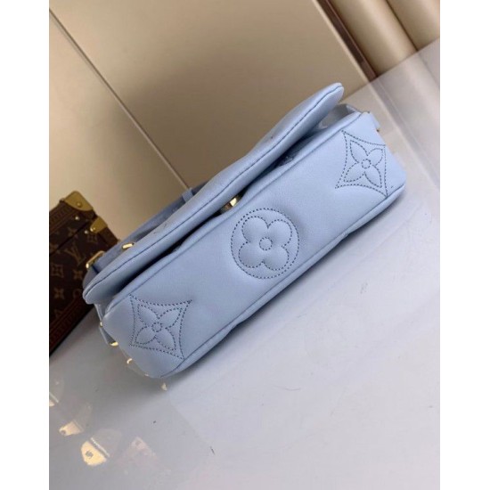 Fake Louis Vuitton Wallet on Strap Bubblegram M81399 Replica
