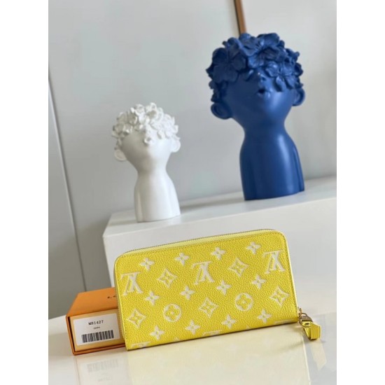 Replica Louis Vuitton Zippy Wallet Monogram Empreinte Leather M81427