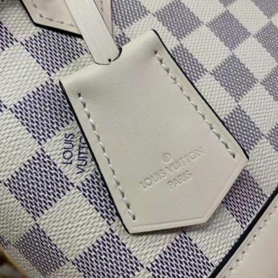 Fake Louis Vuitton Alma BB Bag Damier Azur Canvas N45294 Replica