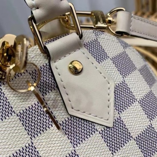 Fake Louis Vuitton Alma BB Bag Damier Azur Canvas N45294 Replica