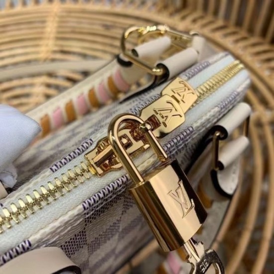 Fake Louis Vuitton Alma BB Bag Damier Azur Canvas N45294 Replica
