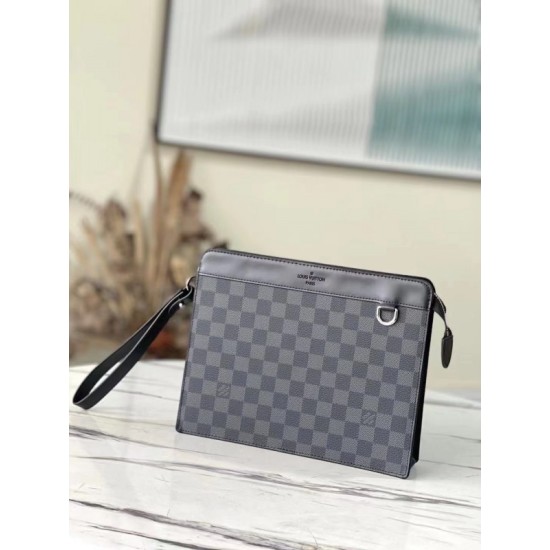 Fake Louis Vuitton Standing Pouch Damier Graphite N64612 Replica Fake Louis Vuitton Standing Pouch Damier Graphite N64612 Replica