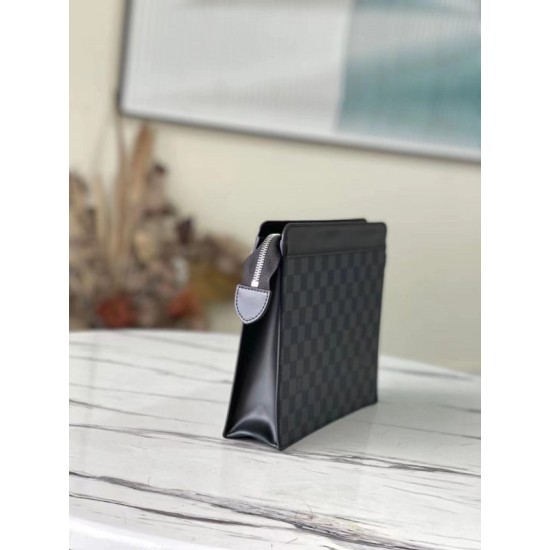 Fake Louis Vuitton Standing Pouch Damier Graphite N64612 Replica Fake Louis Vuitton Standing Pouch Damier Graphite N64612 Replica