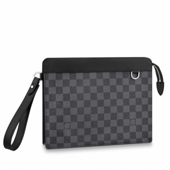 Fake Louis Vuitton Standing Pouch Damier Graphite N64612 Replica Fake Louis Vuitton Standing Pouch Damier Graphite N64612 Replica