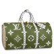 Replica Louis Vuitton Keepall Bandouliere 50 Giant Monogram M44590