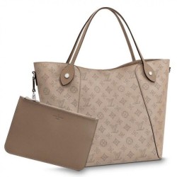 Fake Louis Vuitton Hina MM Bag Mahina Leather M53140 Replica