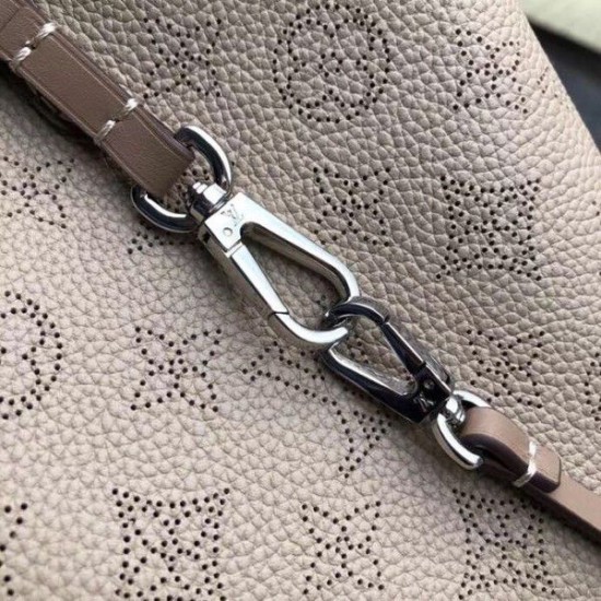 Fake Louis Vuitton Hina MM Bag Mahina Leather M53140 Replica