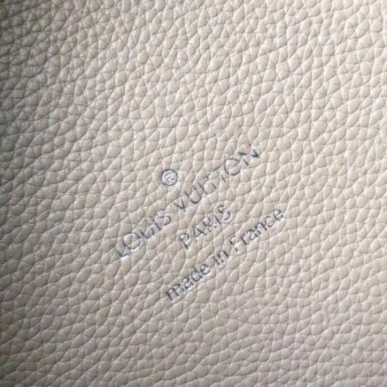 Fake Louis Vuitton Hina MM Bag Mahina Leather M53140 Replica