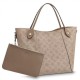Fake Louis Vuitton Hina MM Bag Mahina Leather M53140 Replica