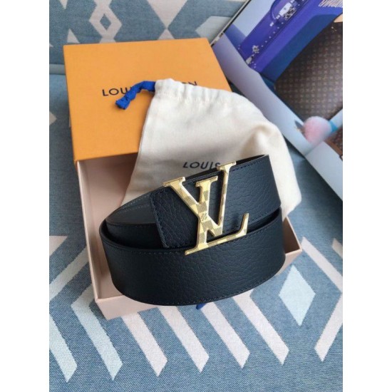 Fake Louis Vuitton Gold Damier LV 40MM Reversible Belt M0333V Replica