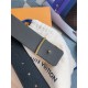 Fake Louis Vuitton Gold Damier LV 40MM Reversible Belt M0333V Replica