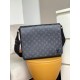 Replica Louis Vuitton District MM Bag Monogram Eclipse M45271