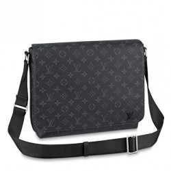Replica Louis Vuitton District MM Bag Monogram Eclipse M45271