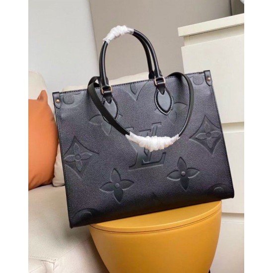 Fake Louis Vuitton OnTheGo MM Bag Monogram Empreinte M45595 Replica