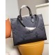 Fake Louis Vuitton OnTheGo MM Bag Monogram Empreinte M45595 Replica