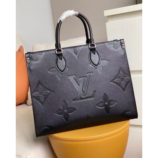 Fake Louis Vuitton OnTheGo MM Bag Monogram Empreinte M45595 Replica