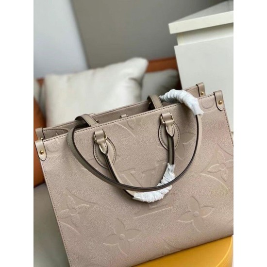 Replica Louis Vuitton OnTheGo MM Bag Monogram Empreinte M45607