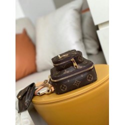 Replica Louis Vuitton Utility Crossbody Bag Monogram Canvas M80446