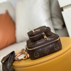 Replica Louis Vuitton Utility Crossbody Bag Monogram Canvas M80446