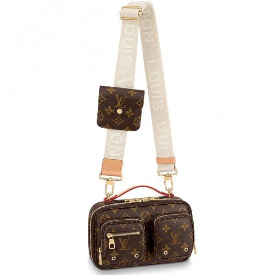 Replica Louis Vuitton Utility Crossbody Bag Monogram Canvas M80446