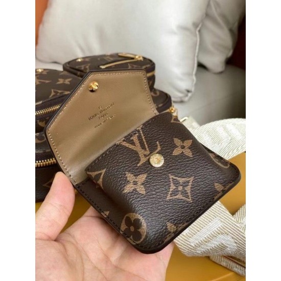 Replica Louis Vuitton Utility Crossbody Bag Monogram Canvas M80446