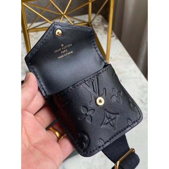 Replica Louis Vuitton Utility Crossbody Bag In Black M80450