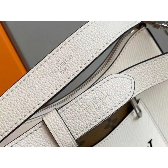 Replica Louis Vuitton White Marelle Bag Epi M80688
