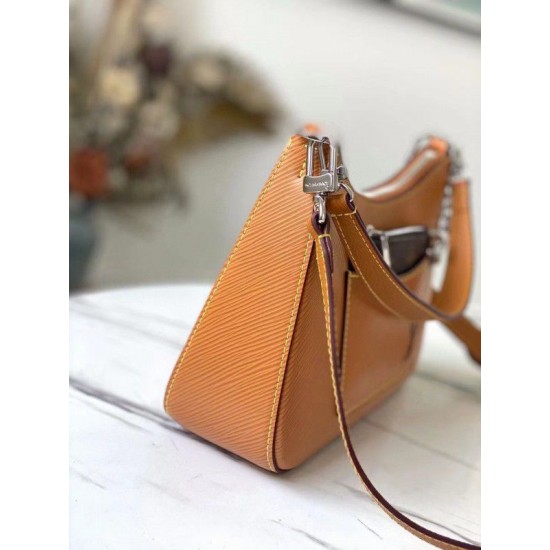 Fake Louis Vuitton Brown Marelle Bag Epi M80794 Replica