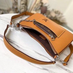 Fake Louis Vuitton Brown Marelle Bag Epi M80794 Replica