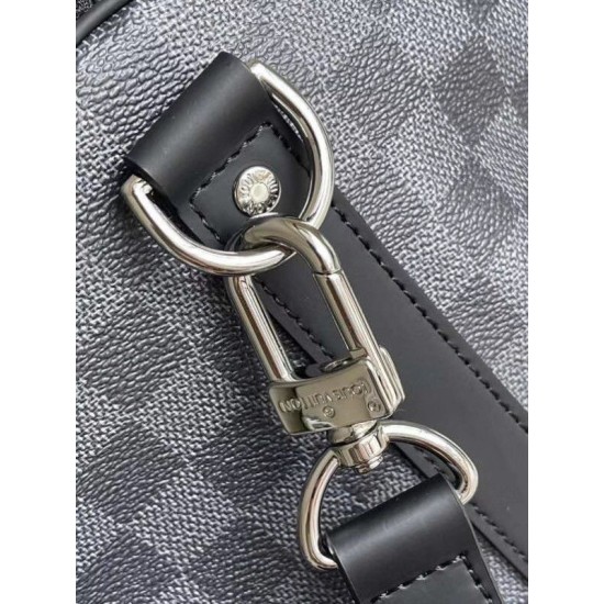Fake Louis Vuitton Keepall Bandouliere 50 Damier Graphite 3D N50016 Replica