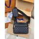 Fake Louis Vuitton Scott Messenger Bag Damier Graphite N50018 Replica