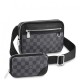 Fake Louis Vuitton Scott Messenger Bag Damier Graphite N50018 Replica