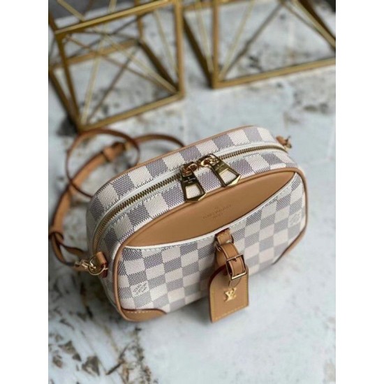 Replica Louis Vuitton Mini Deauville Bag Damier Azur N50048
