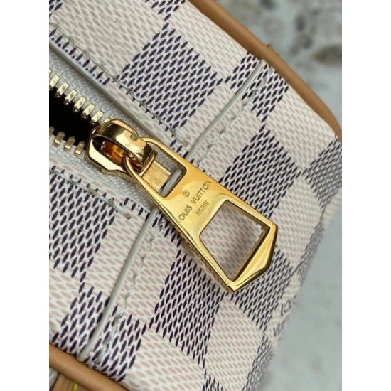 Replica Louis Vuitton Mini Deauville Bag Damier Azur N50048