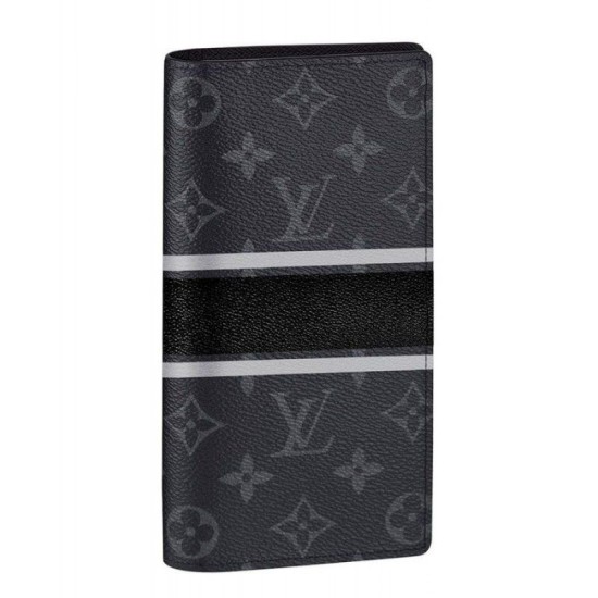 Replica Louis Vuitton  Brazza Wallet M64438 Black