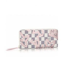 Replica Louis Vuitton  Clemence Wallet N60099 White