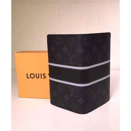 Replica Louis Vuitton  Brazza Wallet M64438 Black