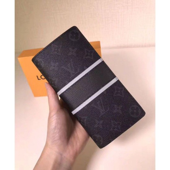 Replica Louis Vuitton  Brazza Wallet M64438 Black